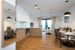Отель Kazimierz, lofty 2bedroom apartment, large&exclusive  Краков